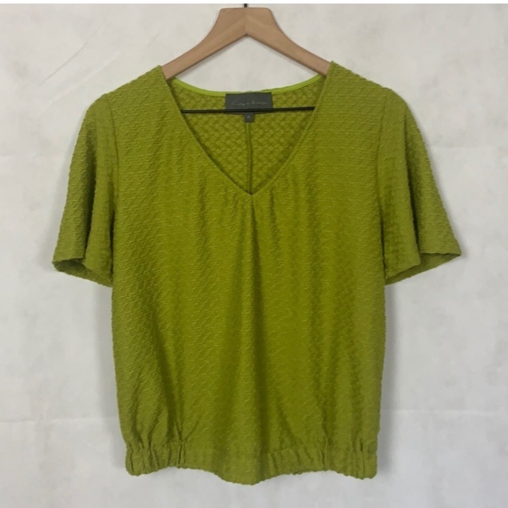 ANTHROPOLOGIE Sunday in Brooklyn Textured Sidonie Top - Picture 5 of 9